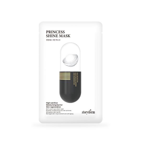 STORYDERM PRINCESS SHINE MASK Maitinanti veido kaukė, 25 ml - Facecare