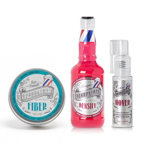 Beardburys Plonų plaukų priežiūros priemonių rinkinys vyrams - Facecare