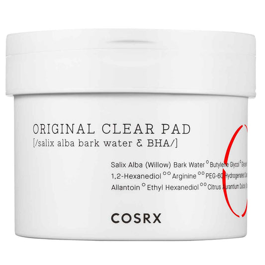 COSRX One Step Original Clear Pad valomieji padeliai veidui, 70 vnt. - Facecare