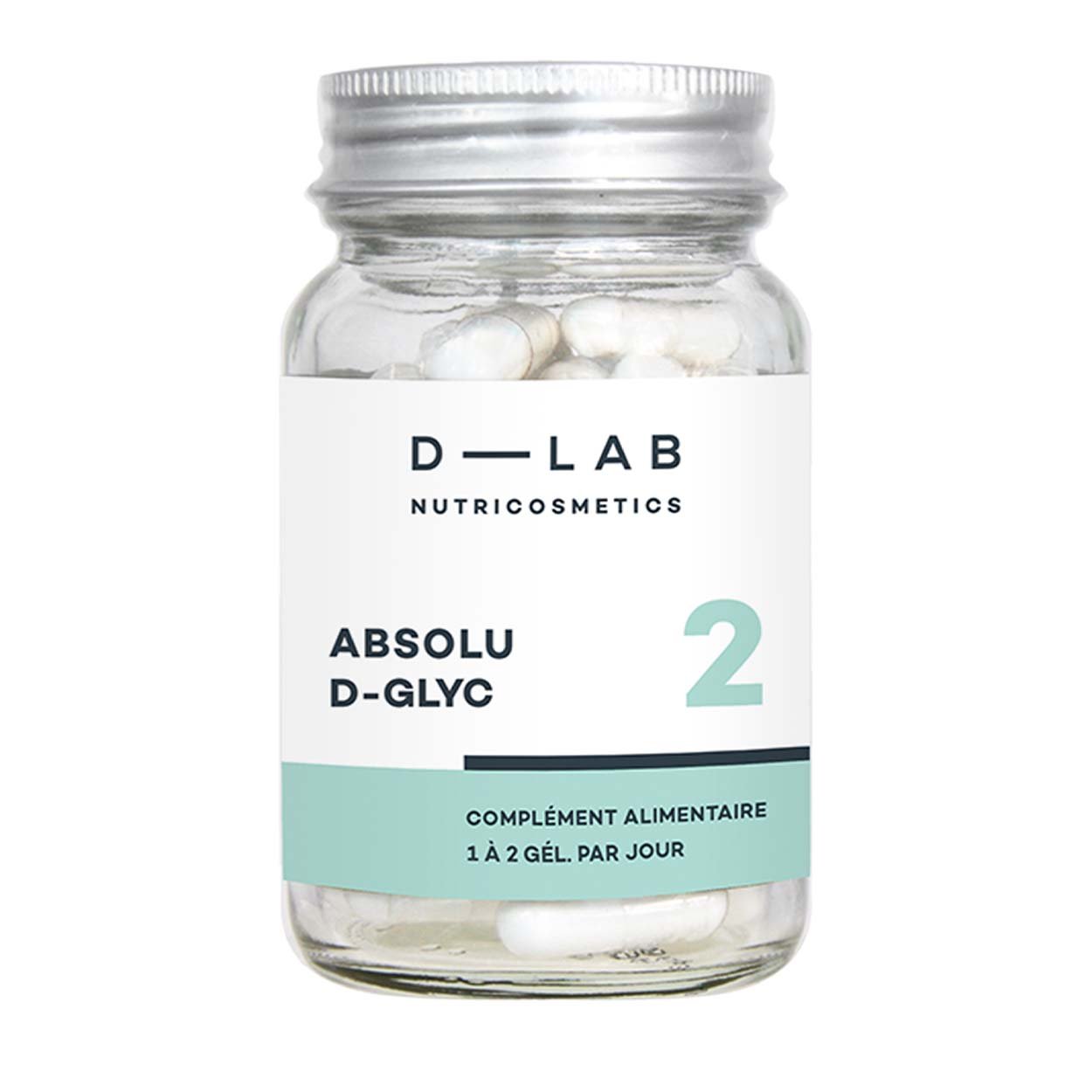 D-LAB Nutricosmetics maisto papildai D-Glyc, Absolu D-GLYC, 56 kapsulės - Facecare