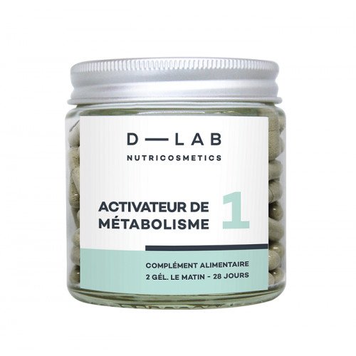 D-LAB Nutricosmetics Activateur De Métabolisme metabolizmą skatinantis maisto papildas, 56 kapsulės - Facecare
