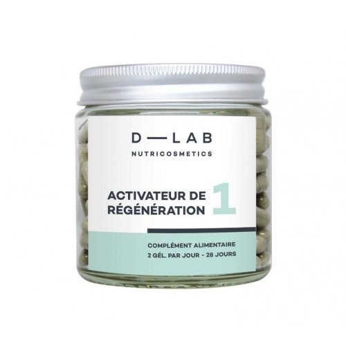D-LAB Nutricosmetics Activus de Regeneration odos regeneraciją skatinantis maisto papildas, 56 kapsulės - Facecare