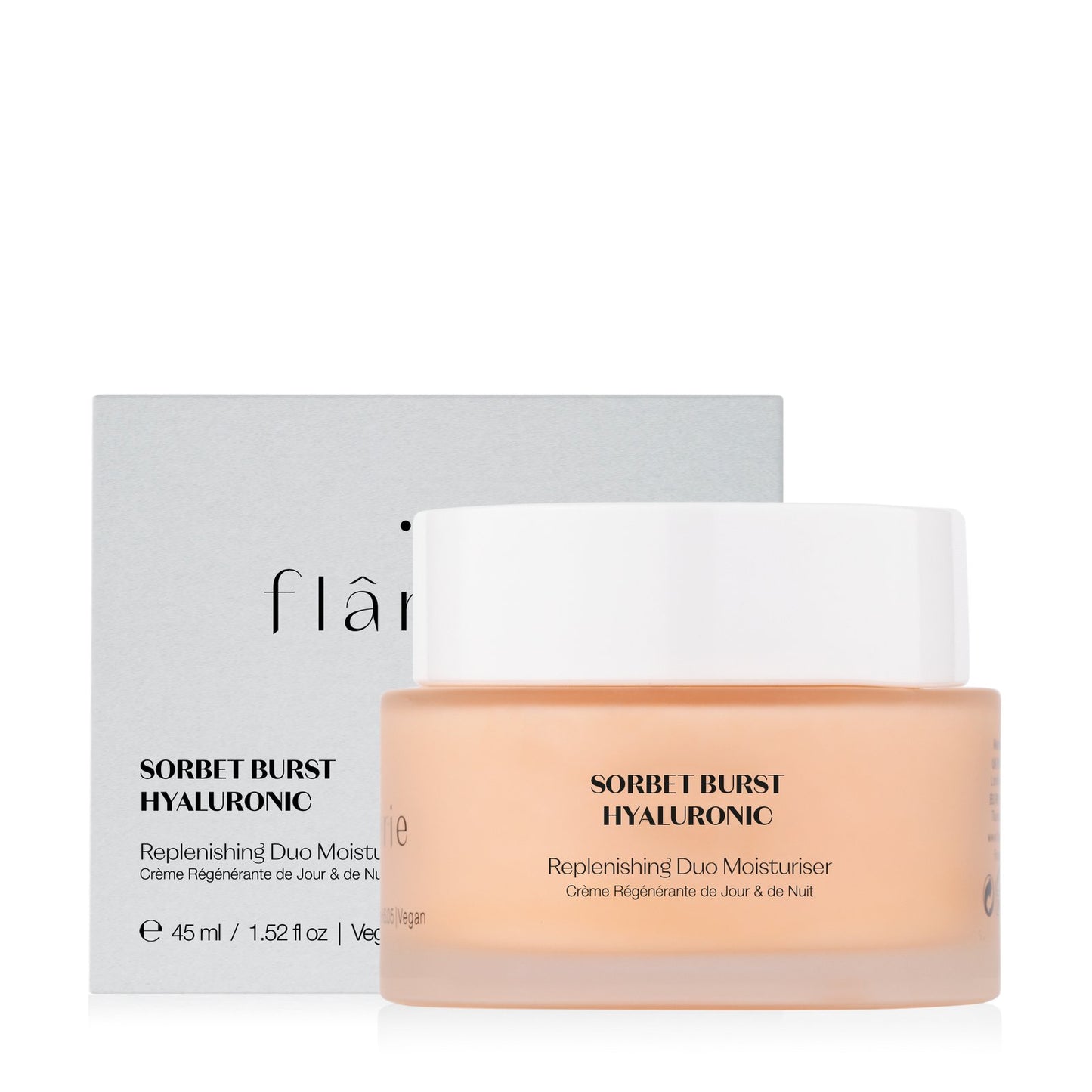 FLANERIE Sorbet Burst Hyaluronic Replenishing Duo Moisturiser veido kremas, 45 ml - Facecare