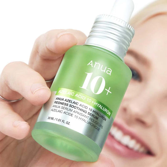 ANUA Azelaic Acid 10 Hyaluron Redness Soothing Serum veido serumas, 30 ml