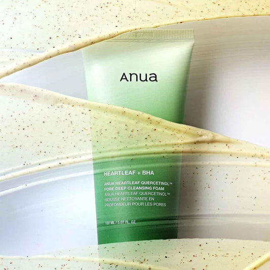ANUA Heartleaf Quercetinol Pore Deep Cleansing Foam veido prausiklis, 150 ml