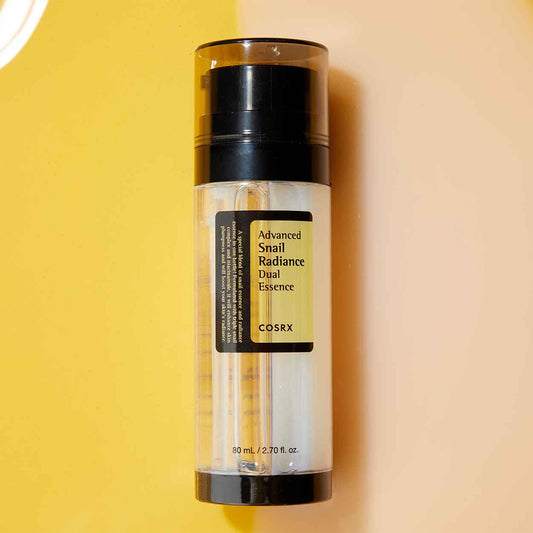 COSRX ADVANCED SNAIL RADIANCE DUAL ESSENCE Esencija su sraigių mucinu ir niacinamidu, 80 ml