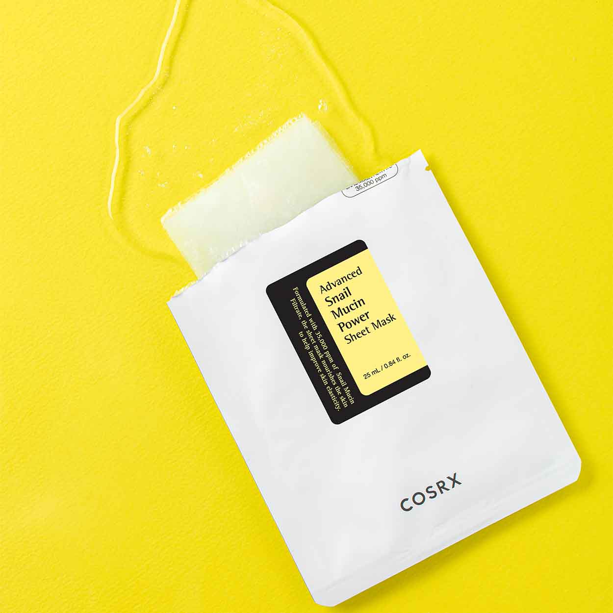 COSRX Advanced Snail Mucin Power Sheet Mask lakštinė veido kaukė, 25 ml