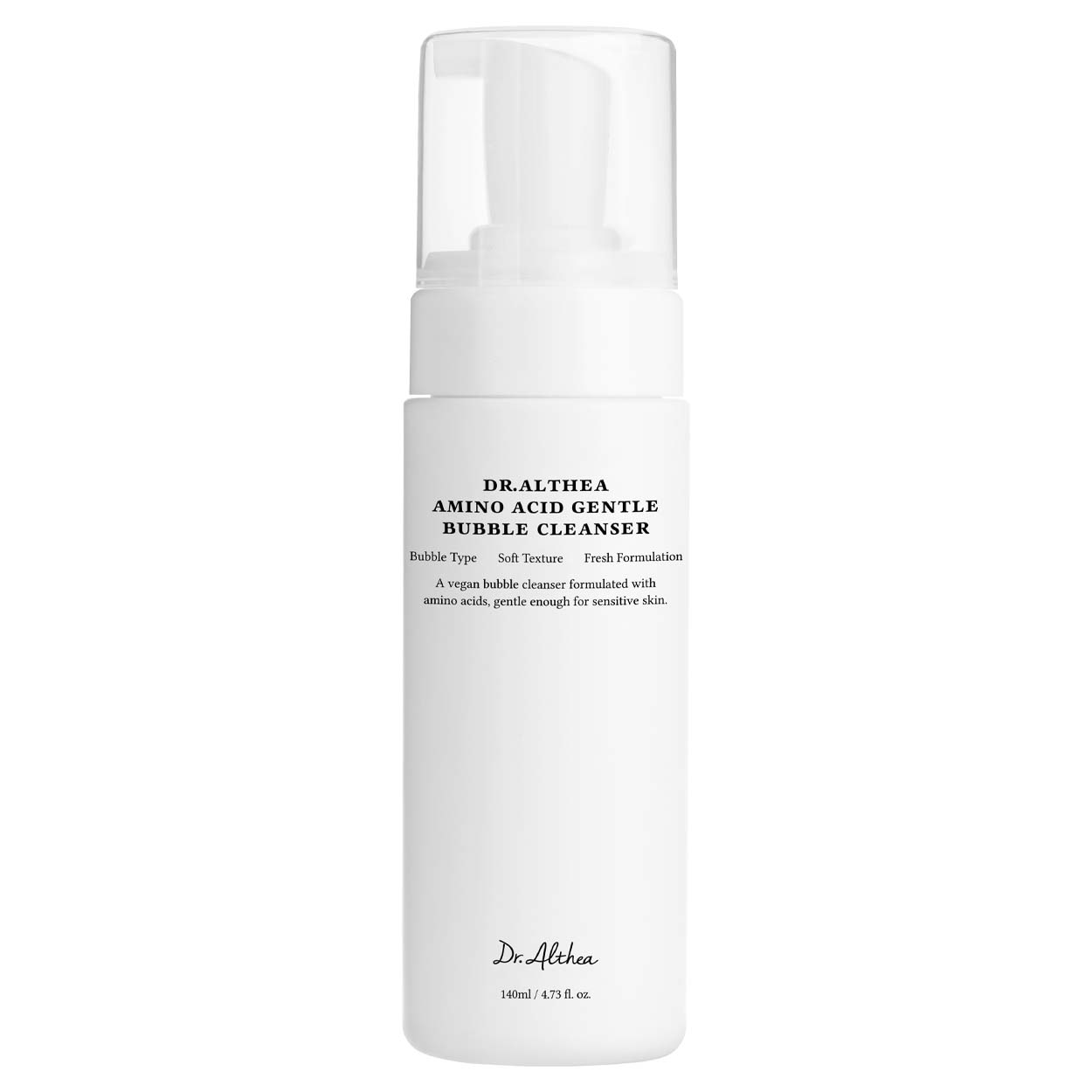 Dr. Althea Amino Acid Gentle Bubble Cleanser veido prausiklis, 140 ml