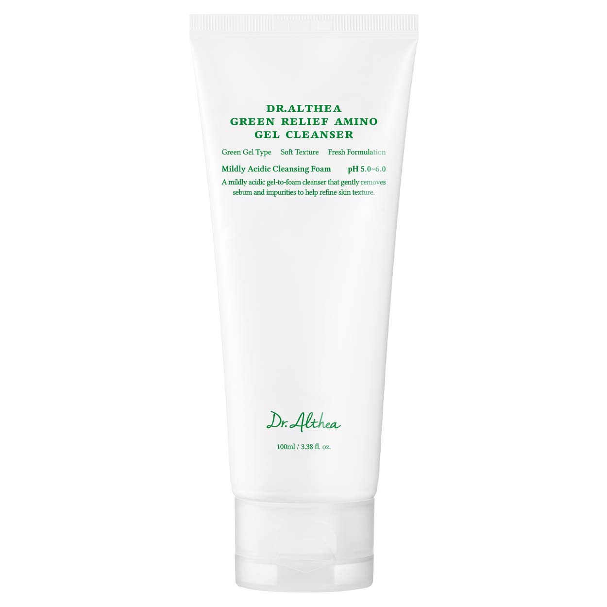 Dr. Althea Green Relief Amino Gel Cleanser veido prausiklis, 100 ml.