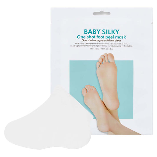 HOLIKA HOLIKA Baby Silky One Shot Foot Peel Mask pėdų kaukė, 20 ml (iki 12-06)