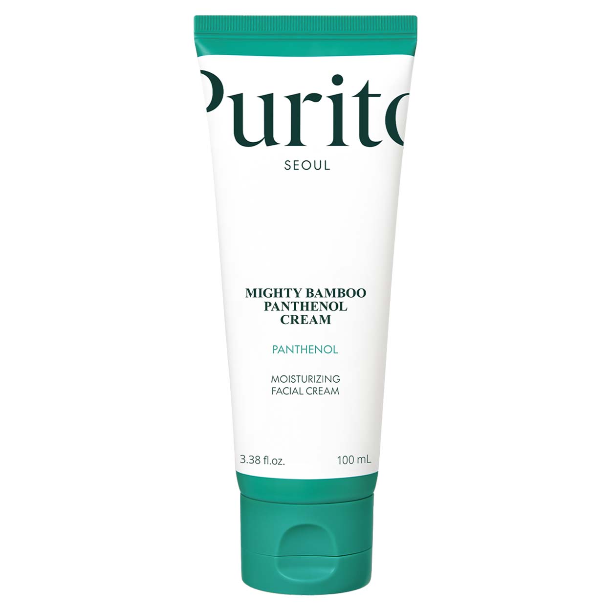 PURITO Mighty Bamboo Panthenol Cream veido kremas, 100 ml