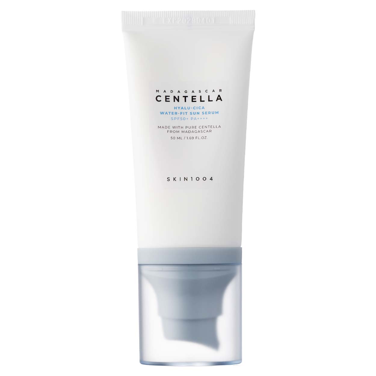 SKIN1004 Madagascar Centella Hyalu-Cica Water-Fit Sun Serum UV SPF 50 apsauginis serumas nuo saulės, 50 ml
