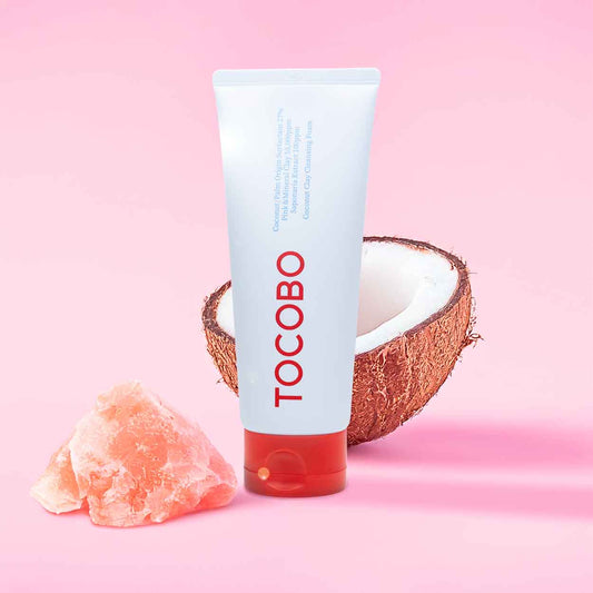 TOCOBO Coconut Clay Cleansing Foam valomosios veido putos, 150 ml