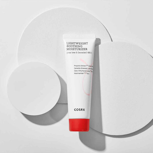 COSRX AC Collection Lightweight Soothing Moisturizer veido kremas, 80 ml