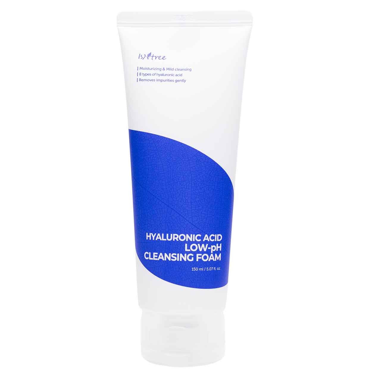 ISNTREE Hyaluronic Acid LOW-pH Cleansing Foam veido prausiklis, 150 ml - Facecare