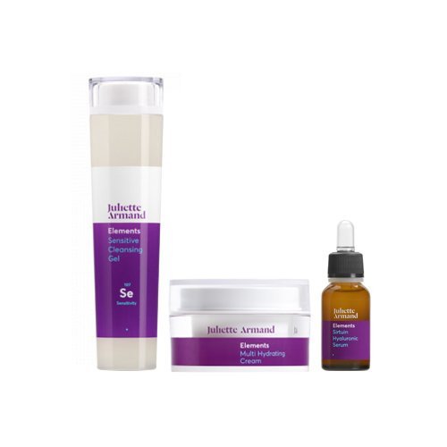 Juliette Armand Elements Combination Skin Set Veido priežiūros rinkinys mišriai odai - Facecare