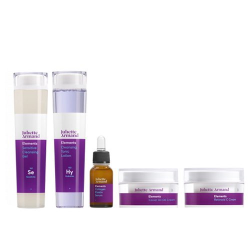 Juliette Armand Elements Mature Skin Set Veido priežiūros rinkinys brandžiai odai - Facecare