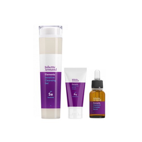 Juliette Armand Elements Oily Skin Set Veido priežiūros rinkinys riebiai odai - Facecare