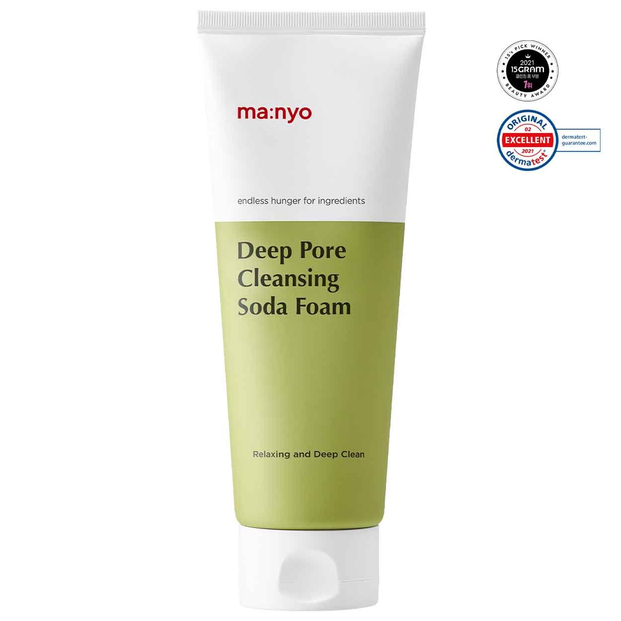 Ma:nyo Cleansing Soda Foam valomosios veido putos, 150 ml - Facecare