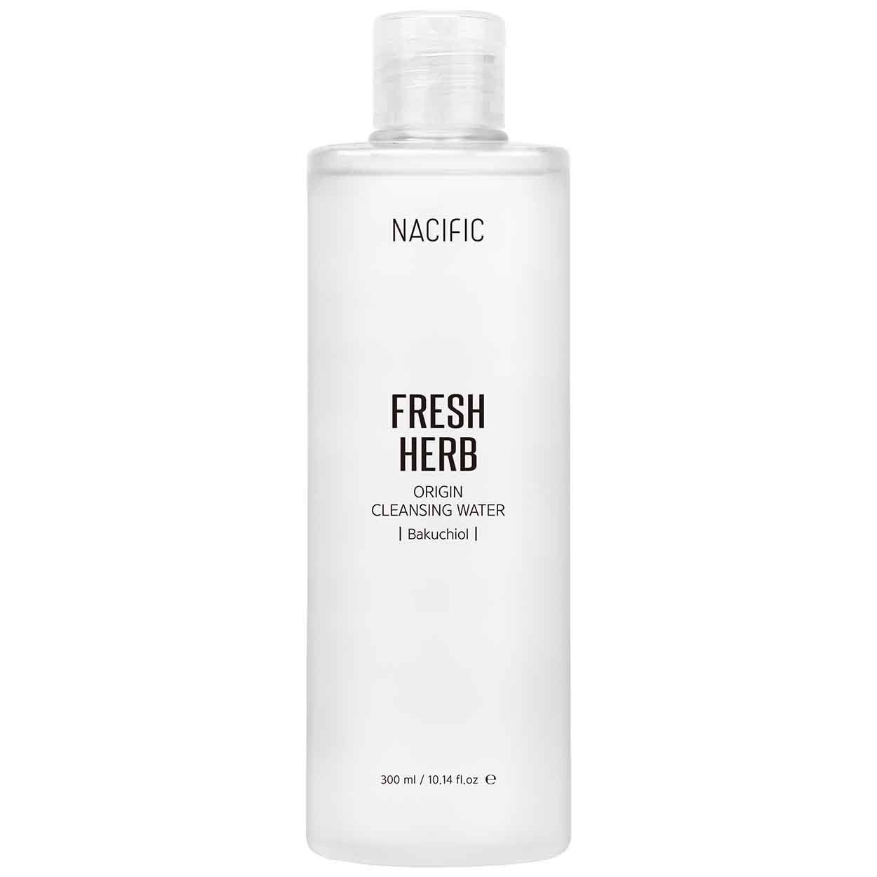 NACIFIC Fresh Herb Origin Cleansing Water Bakuchiol micelinis vanduo, 300 ml - Facecare