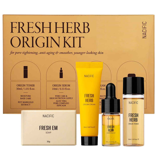 NACIFIC Fresh Herb Origin KIT odos priežiūros priemonių rinkinys - Facecare