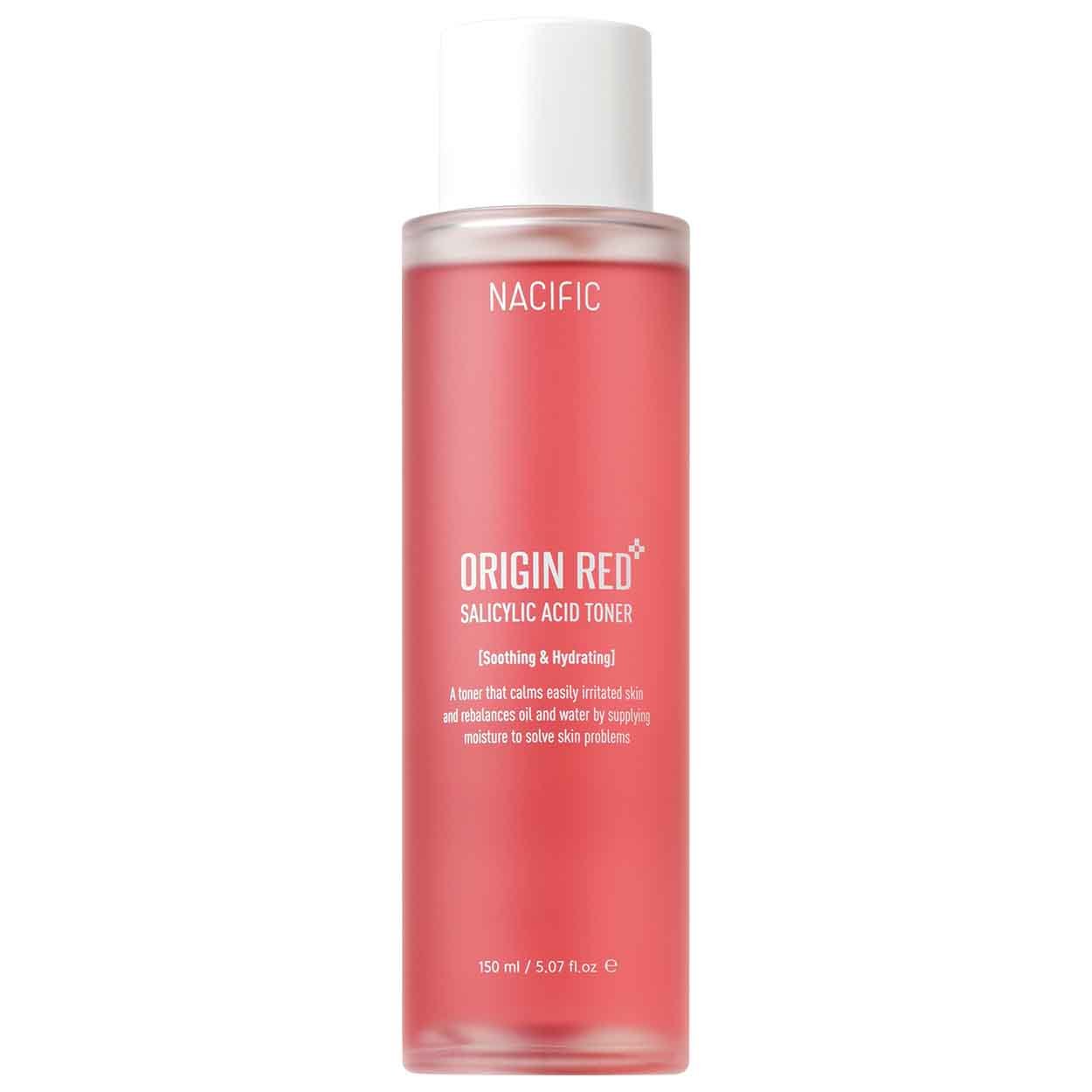 NACIFIC Origin Red Salicylic Acid Toner tonikas su salicilo rūgštimi, 150 ml - Facecare