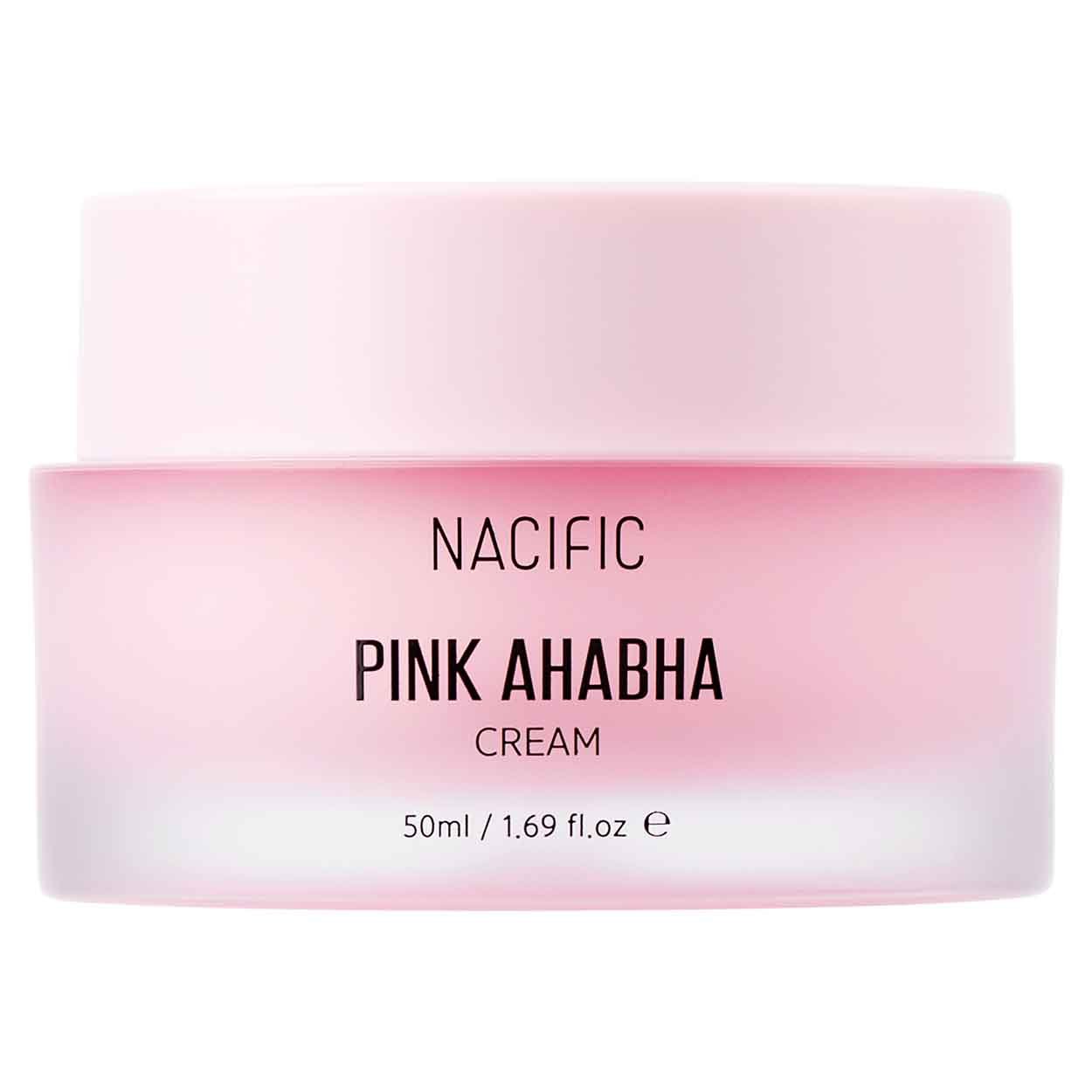 NACIFIC Pink AHA/BHA Cream veido kremas su AHA ir BHA rūgštimis, 50 ml - Facecare