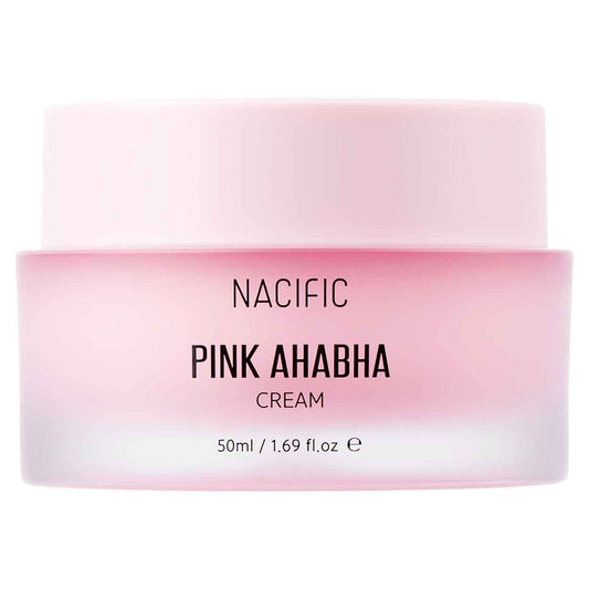NACIFIC Pink AHA/BHA Cream veido kremas su AHA ir BHA rūgštimis, 50 ml - Facecare