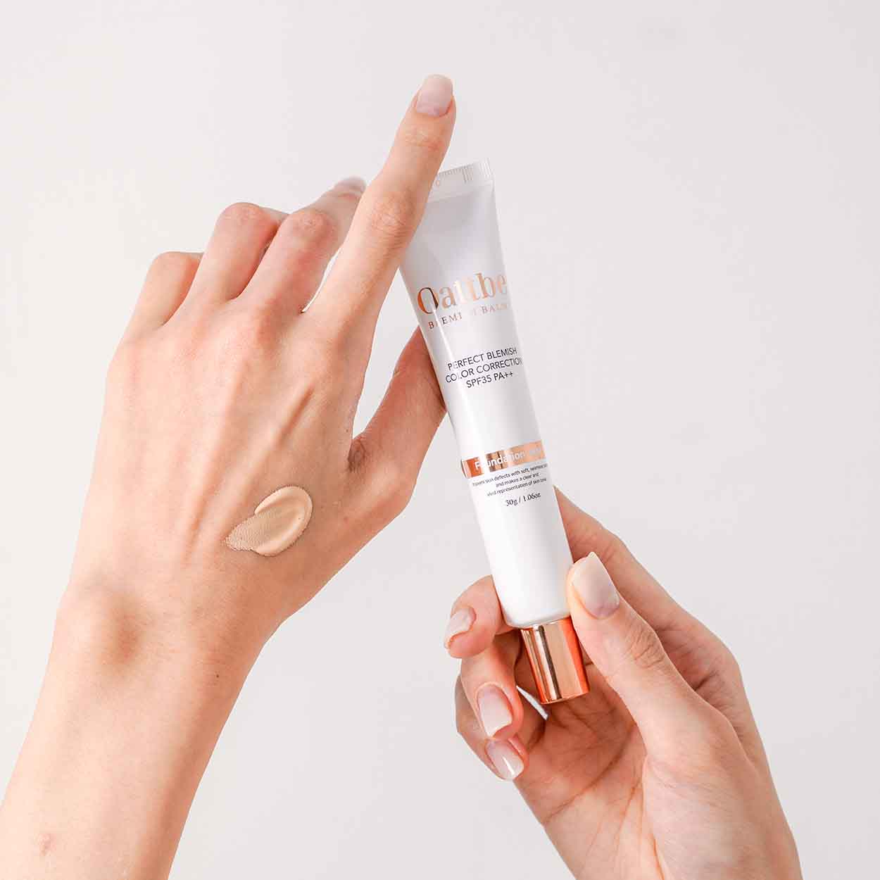 Oattbe Blemish Balm Perfect Blemish Color Correction SPF35 PA++ BB kremas, 30 g.