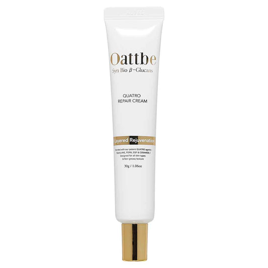 Oattbe Syn Bio B-Glucans Quatro Repair Cream veido kremas, 30 g.