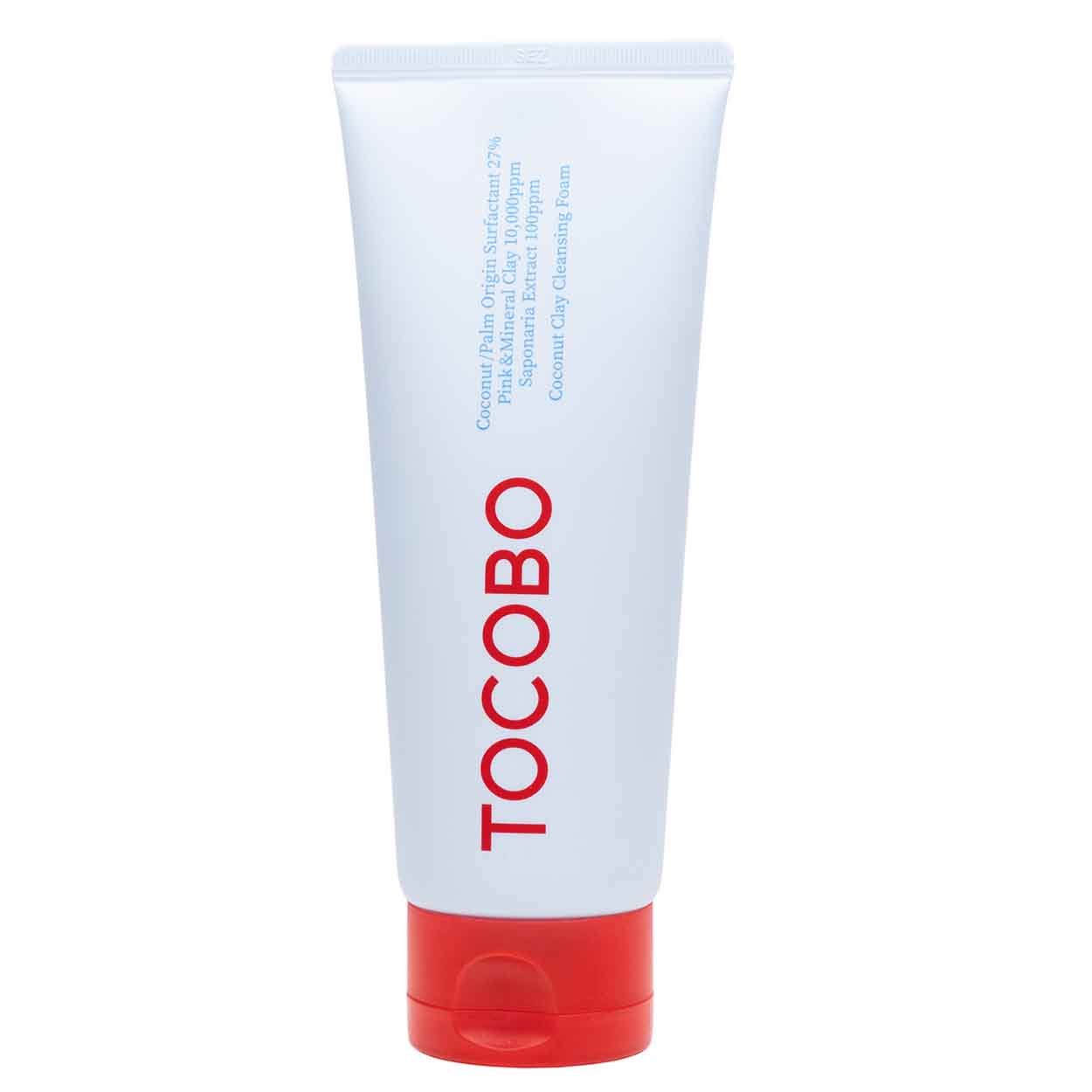 TOCOBO Coconut Clay Cleansing Foam valomosios veido putos, 150 ml - Facecare