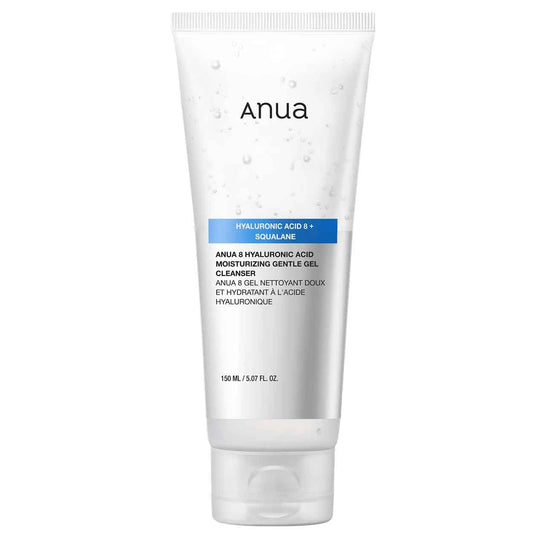 ANUA 8 Hyaluronic Acid Moisturizing Gentle Gel Cleanser gelinis prausiklis, 150 ml
