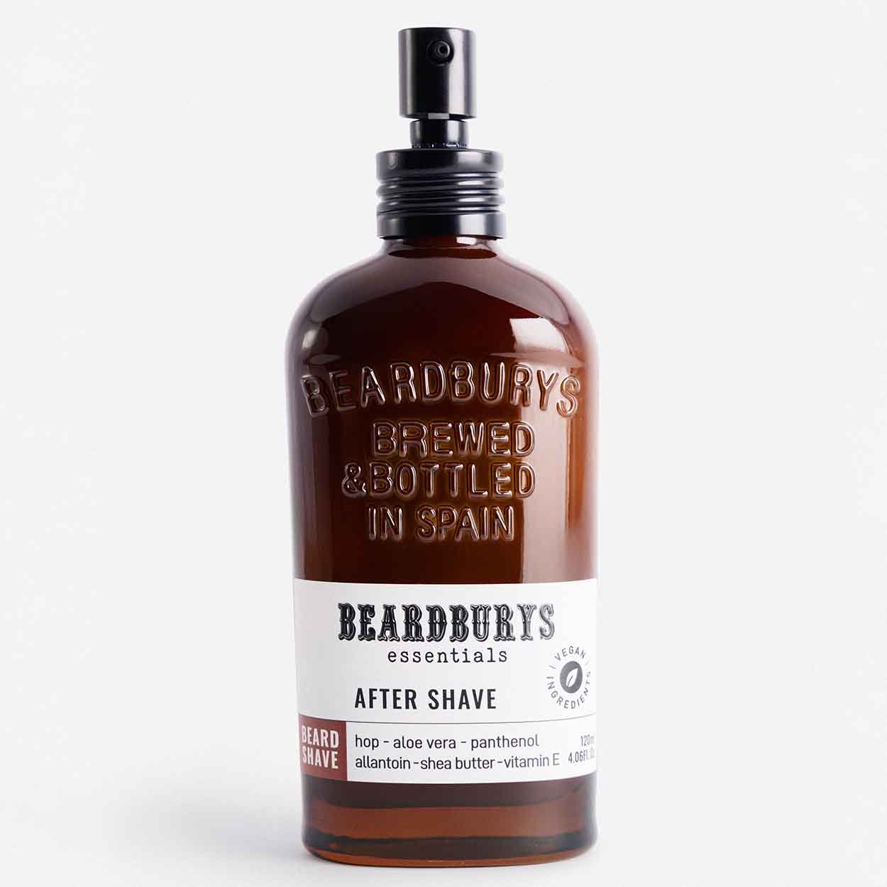 Beardburys Essentials Moisturizing After Shave Drėkinamoji priemonė po skutimosi, 120 ml