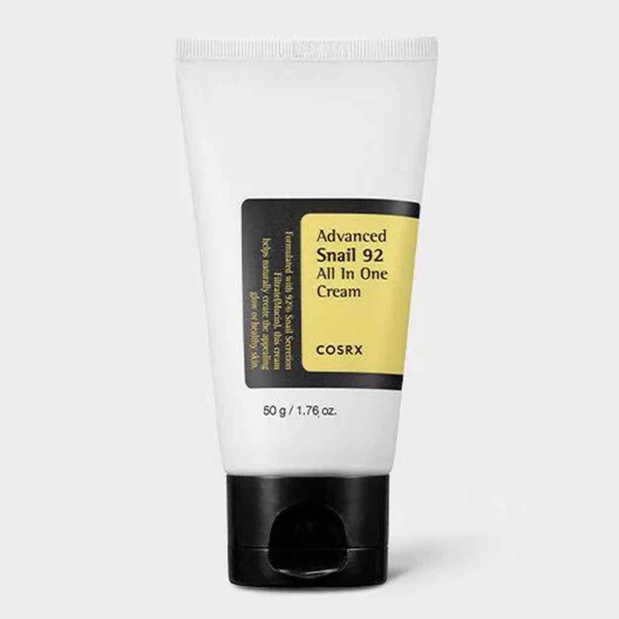 COSRX Advanced Snail 92 All in One Cream Tube veido kremas, 50 g.