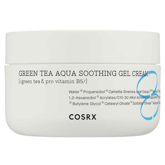 COSRX Hydrium Green Tea Aqua Soothing Gel Cream veido kremas, 50 ml