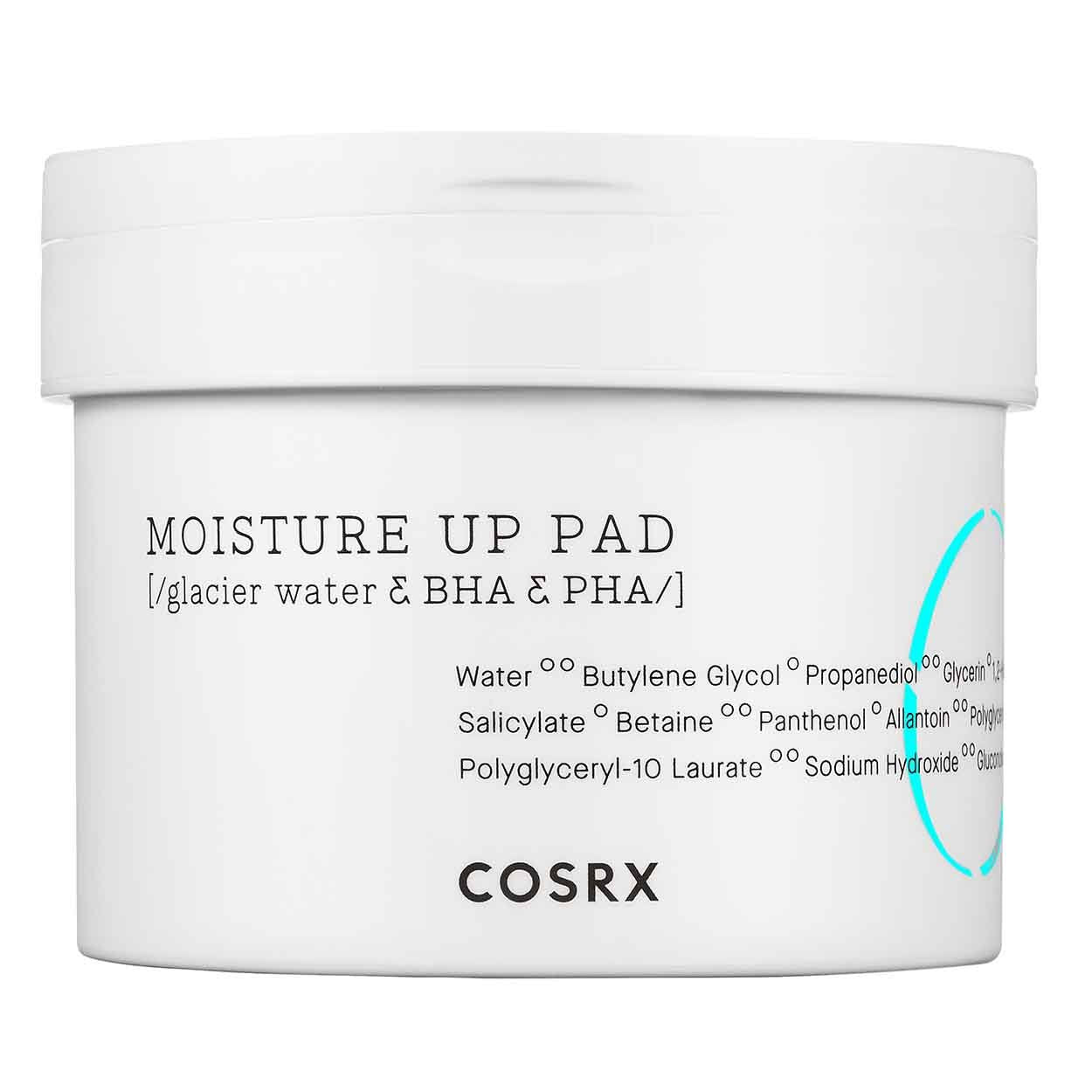 COSRX Moisture Up Pad drėkinantys padeliai veidui, 70 vnt.