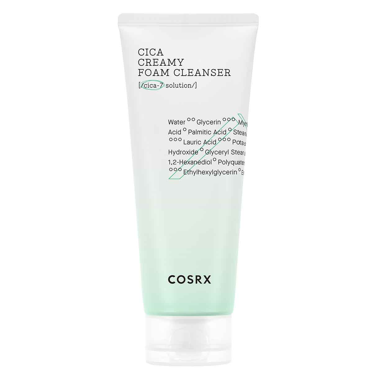 COSRX Pure Fit Cica Creamy Foam Cleanser veido prausiklis, 150 ml