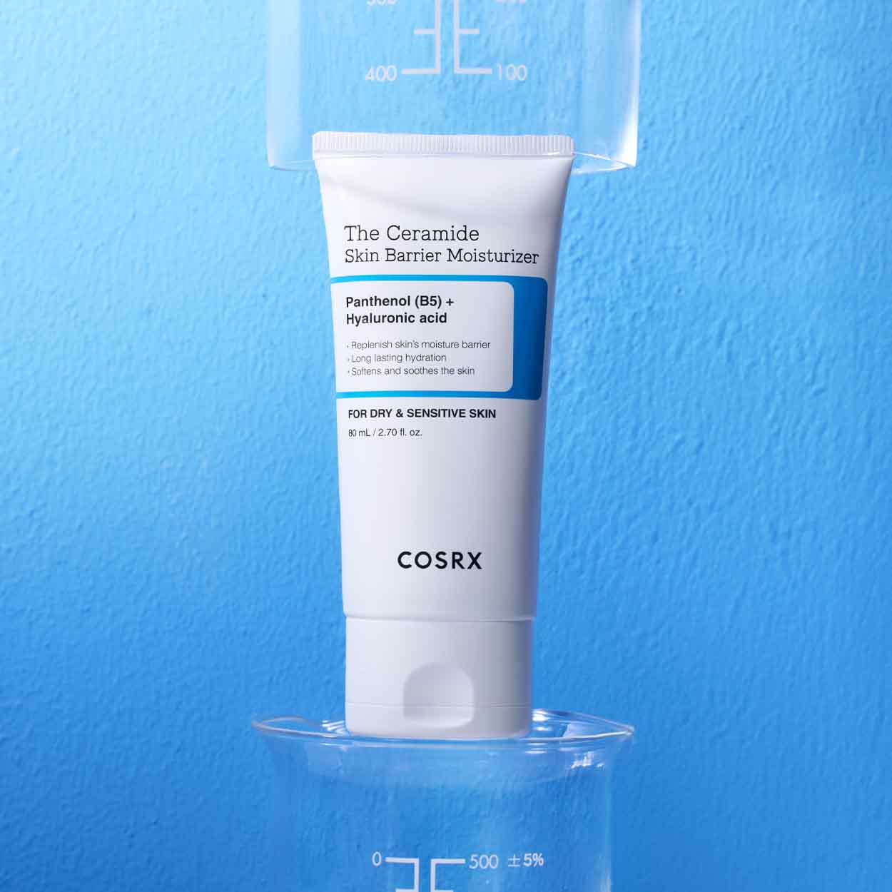 COSRX The Ceramide Skin Barrier Moisturizer veido kremas, 80 ml