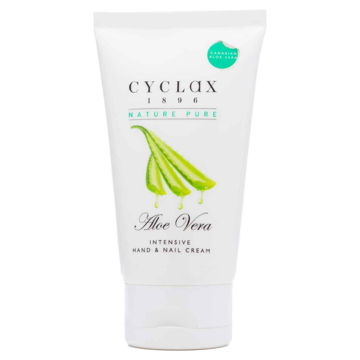 CYCLAX Aloe Vera Intensive Hand & Nail Cream rankų kremas, 75 ml