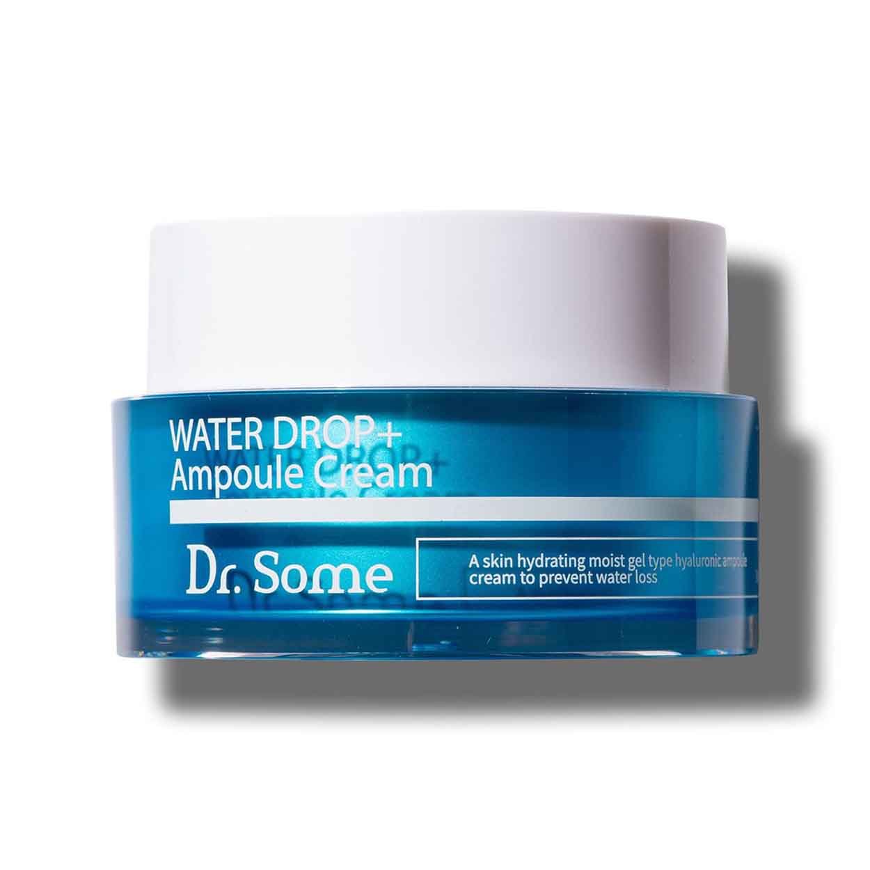 Dr. Some Water Drop+ Ampoule Cream drėkinantis veido kremas, 50 ml