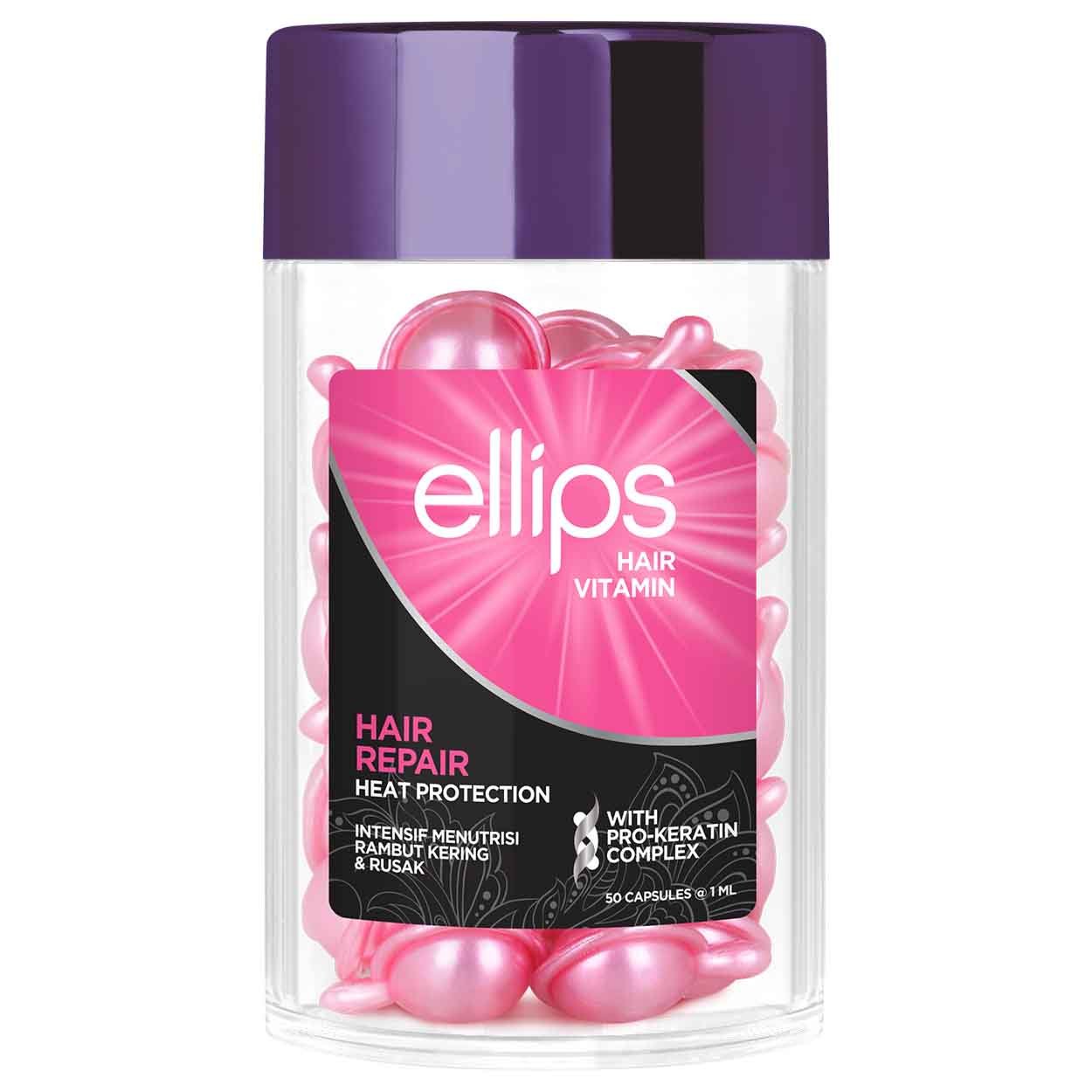 ELLIPS Hair Repair Pro Keratin, 50 kapsulių - Facecare