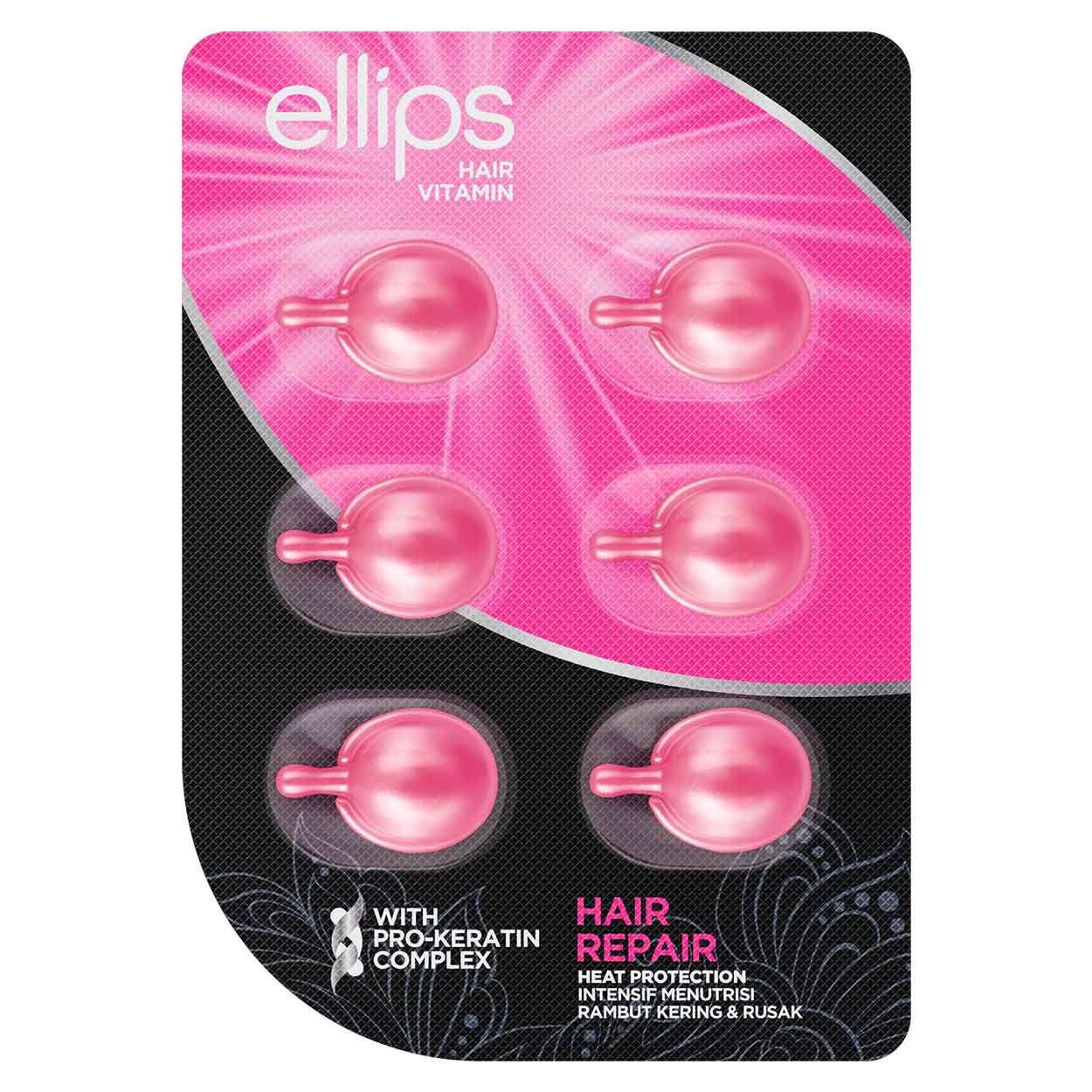 ELLIPS Hair Repair Pro Keratin, 6 kapsulės