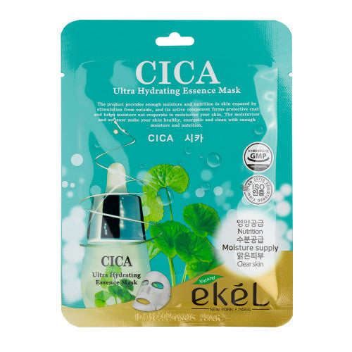 Ekel Ultra Hydrating Essence Mask Cica lakštinė veido kaukė, 25 g. (galioja iki 02-20)