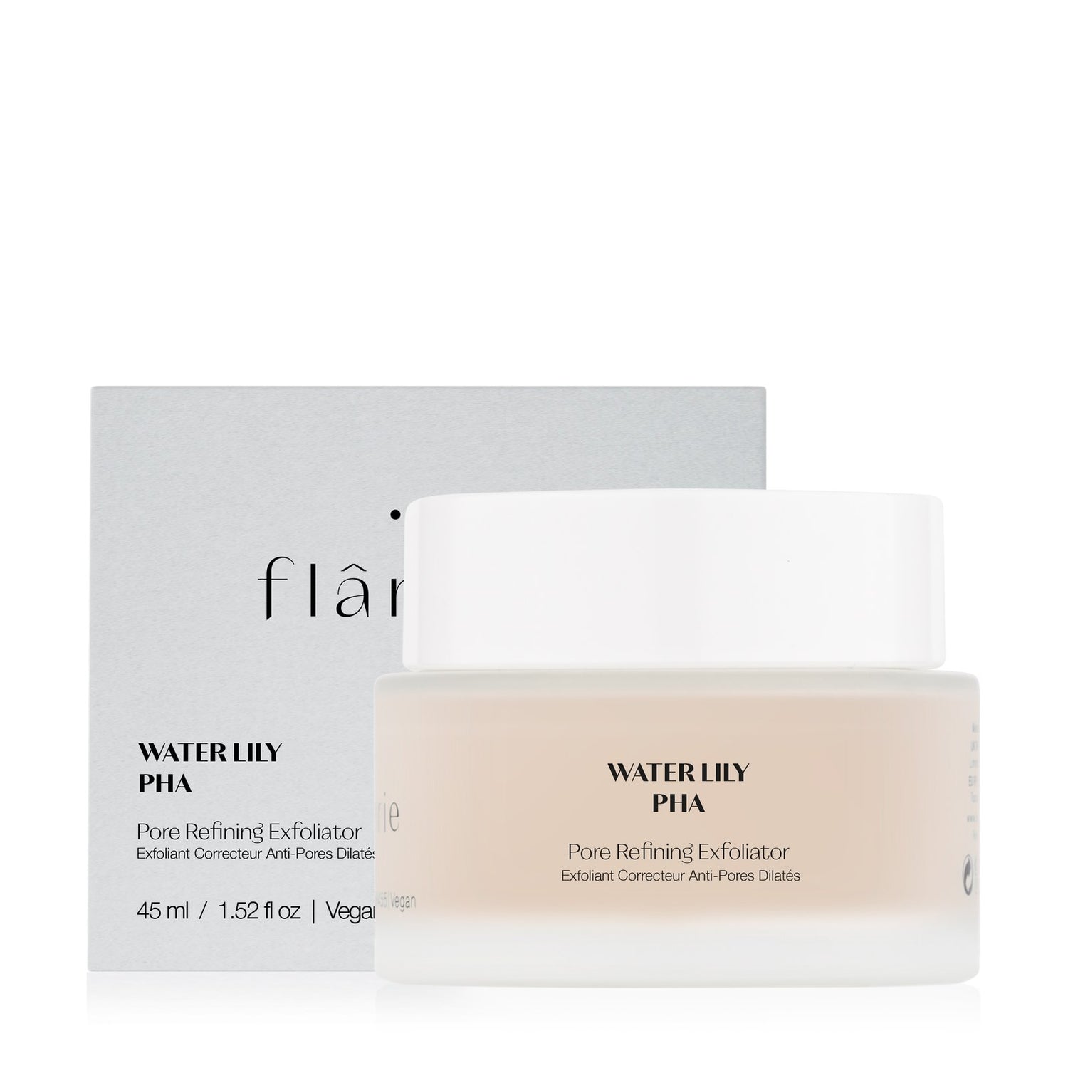 FLANERIE Water Lily PHA Pore Refining Exfoliator veido šveitiklis, 45 ml - Facecare