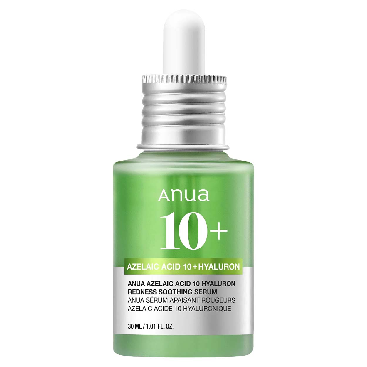 ANUA Azelaic Acid 10 Hyaluron Redness Soothing Serum veido serumas, 30 ml