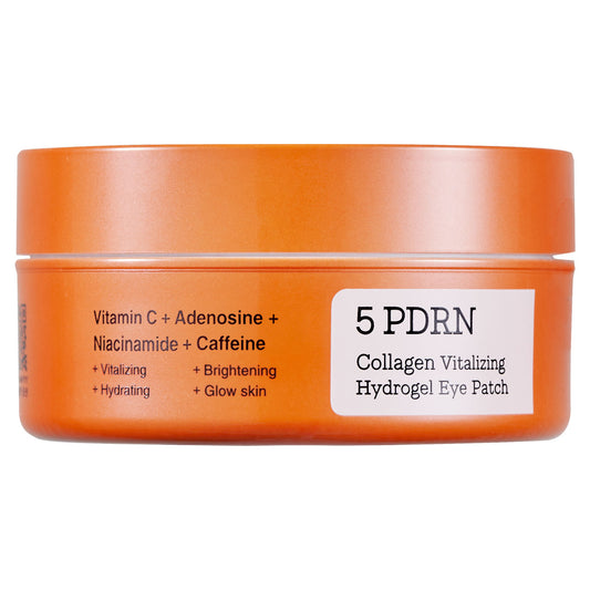 COSRX 5 PDRN Collagen Vitalizing Hydrogel Eye Patch paakių padeliai, 60 vnt. / 85 g.