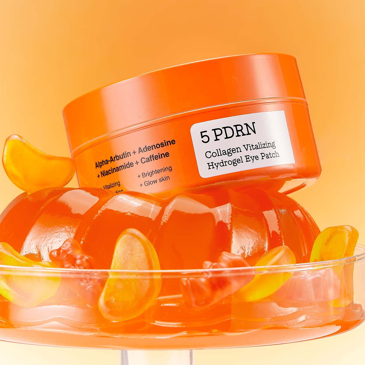COSRX 5 PDRN Collagen Vitalizing Hydrogel Eye Patch paakių padeliai, 60 vnt. / 85 g.