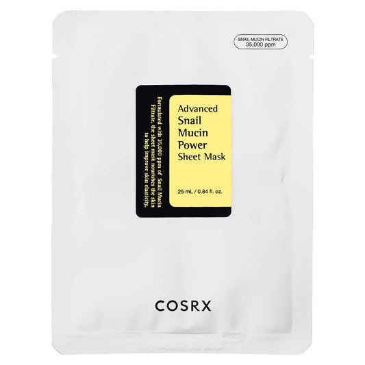 COSRX Advanced Snail Mucin Power Sheet Mask lakštinė veido kaukė, 25 ml