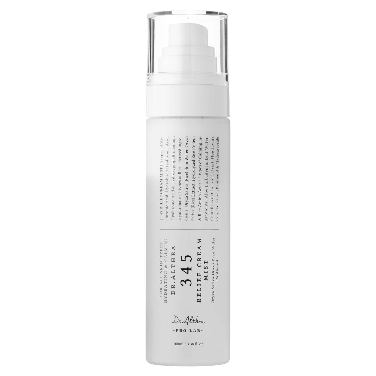 Dr. Althea 345 Relief Cream Mist veido dulksna, 100 ml