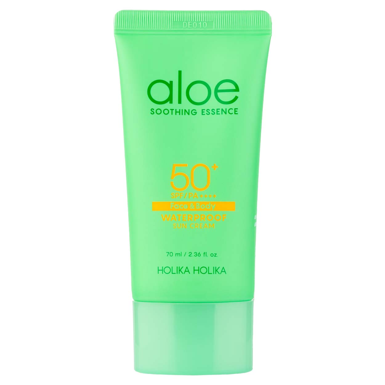 HOLIKA HOLIKA Aloe Soothing Essence SPF 50+ apsauginis kremas nuo saulės, 70 ml